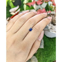 0.54 Ct. Blue Sapphire from Ceylon (Sri Lanka) Life Style