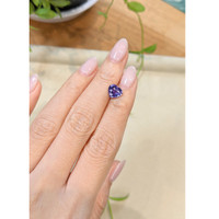 2.20 Ct. Purple Sapphire from Ceylon (Sri Lanka) Life Style