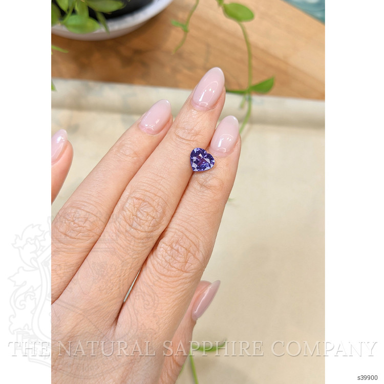 2.20 Ct. Purple Sapphire from Ceylon (Sri Lanka)