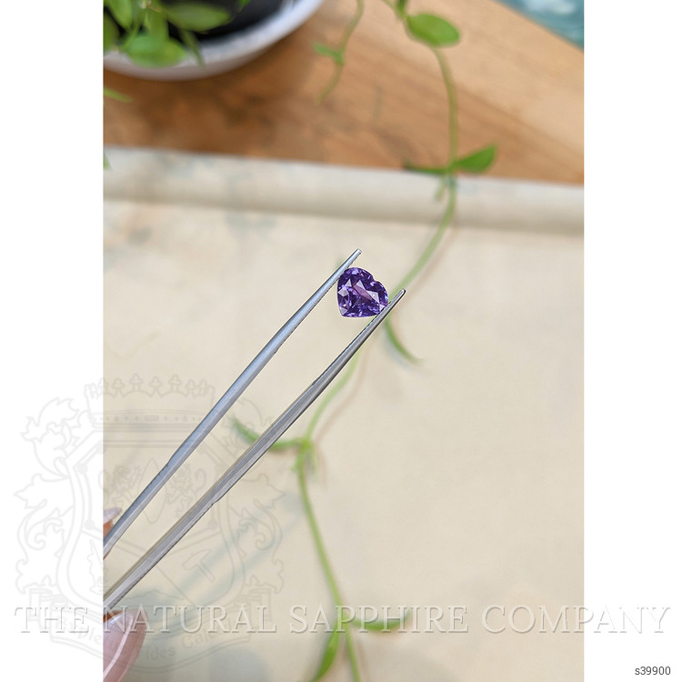2.20 Ct. Purple Sapphire from Ceylon (Sri Lanka)