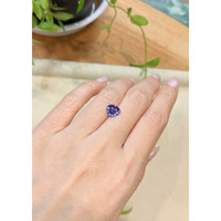 2.20 Ct. Purple Sapphire from Ceylon (Sri Lanka) Life Style