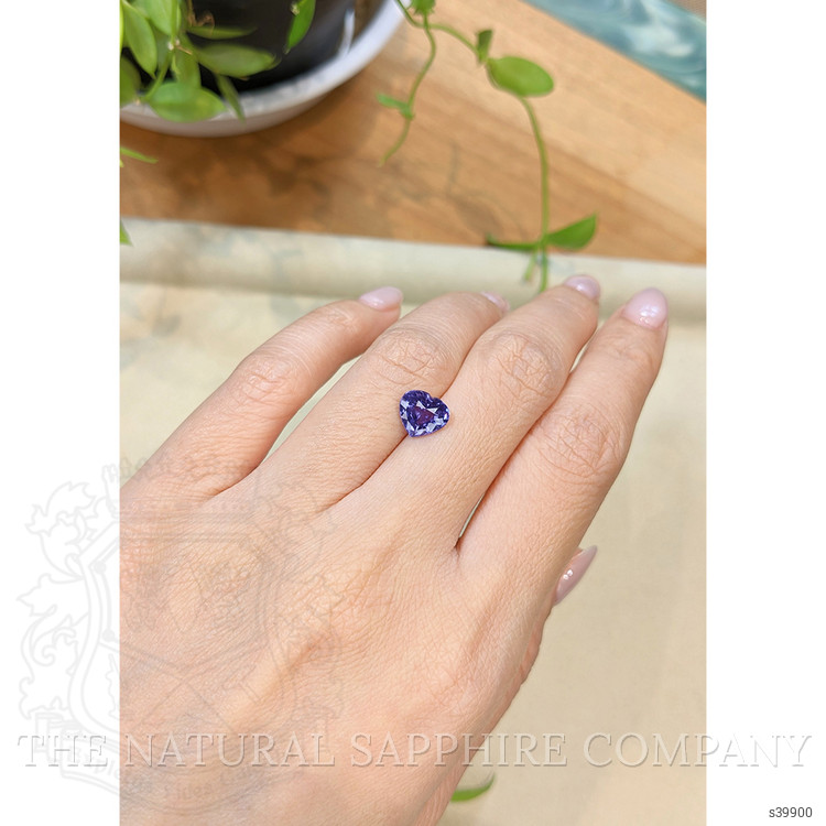 2.20 Ct. Purple Sapphire from Ceylon (Sri Lanka)