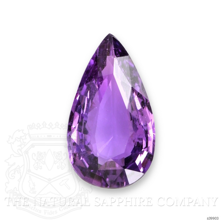 2.60 Ct. Purple Sapphire from Ceylon (Sri Lanka)