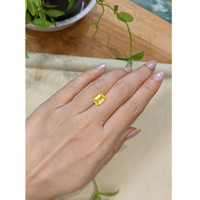 3.14 Ct. Yellow Sapphire from Ceylon (Sri Lanka) Life Style