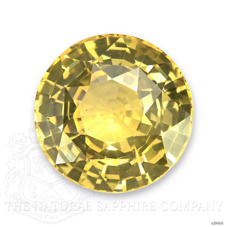 5.01 Ct. Yellow Sapphire from Ceylon (Sri Lanka)
