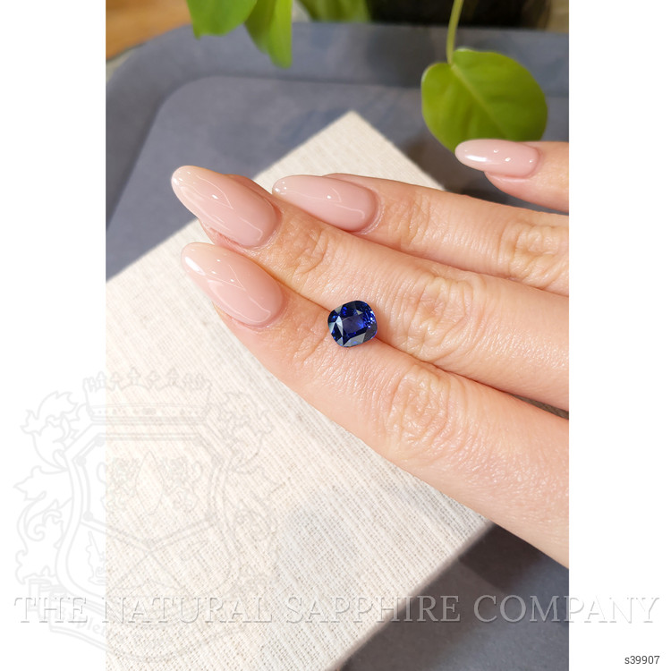 3.08 Ct. Blue Sapphire from Ceylon (Sri Lanka)