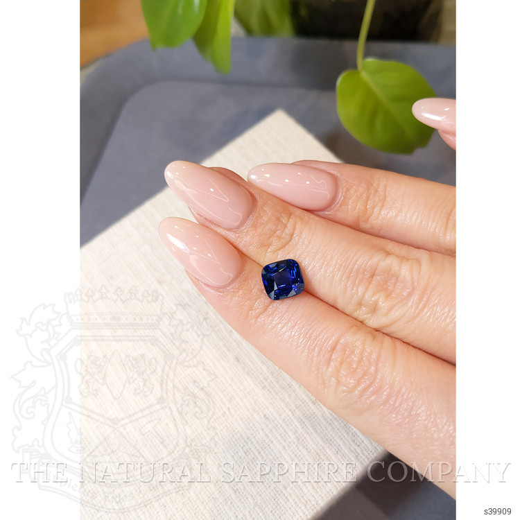 3.03 Ct. Blue Sapphire from Ceylon (Sri Lanka)