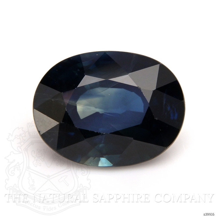 2.40 Ct. Greenish Blue Sapphire from Ceylon (Sri Lanka)