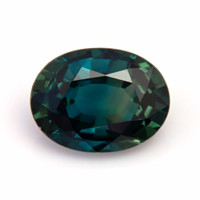 1.66 Ct. Bluish Green Sapphire from Ceylon (Sri Lanka) Video