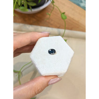 1.51 Ct. Greenish Blue Sapphire from Ceylon (Sri Lanka) Life Style