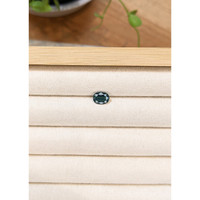 1.58 Ct. Bluish Green Sapphire from Ceylon (Sri Lanka) Life Style