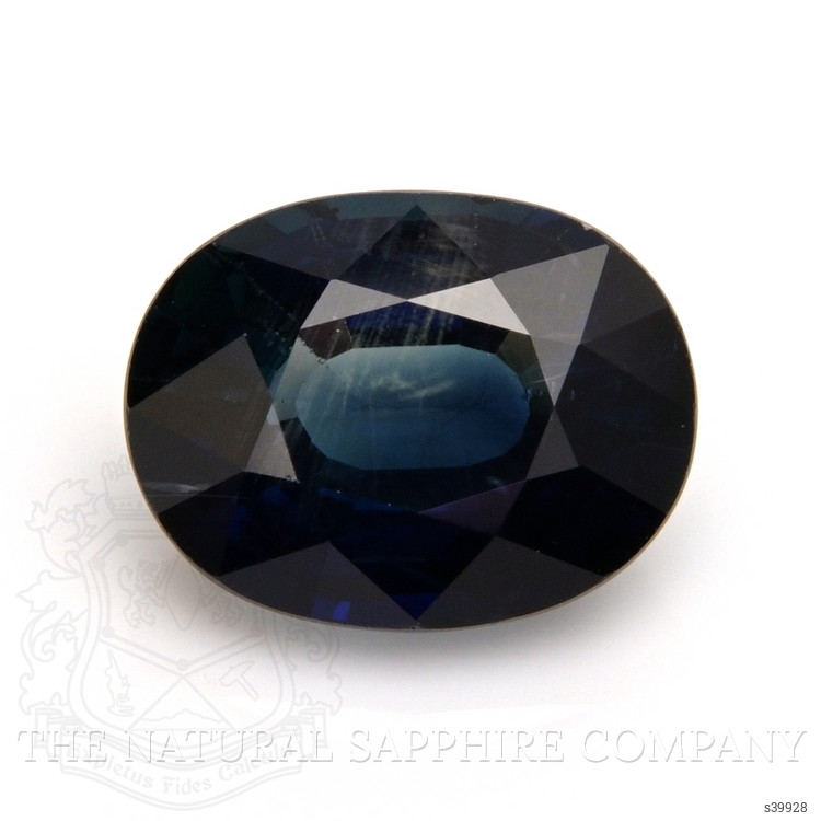 2.65 Ct. Greenish Blue Sapphire from Ceylon (Sri Lanka)