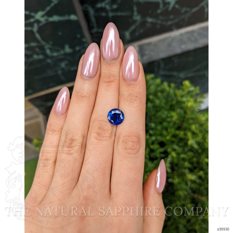 4.58 Ct. Blue Sapphire from Ceylon (Sri Lanka)