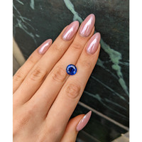 4.58 Ct. Blue Sapphire from Ceylon (Sri Lanka) Life Style