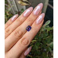 3.05 Ct. Purple Sapphire from Madagascar Life Style