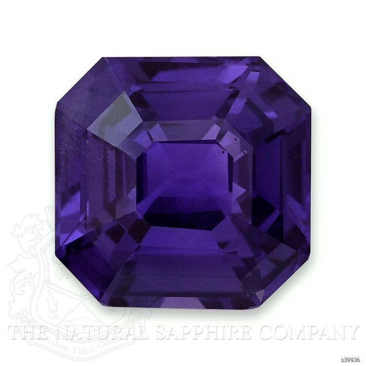 10.09 Ct. Bluish Purple Sapphire from Madagascar