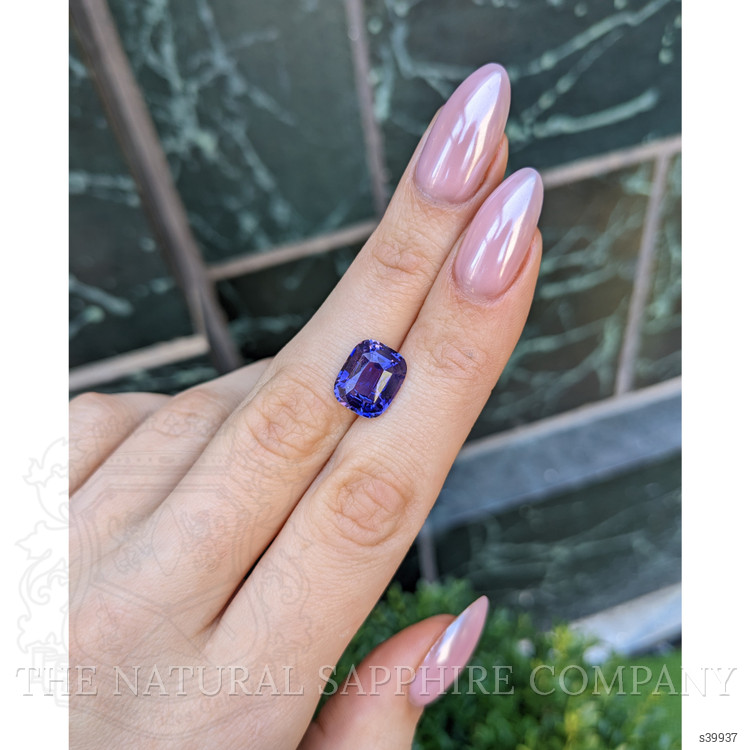 6.14 Ct. Purple Sapphire from Madagascar