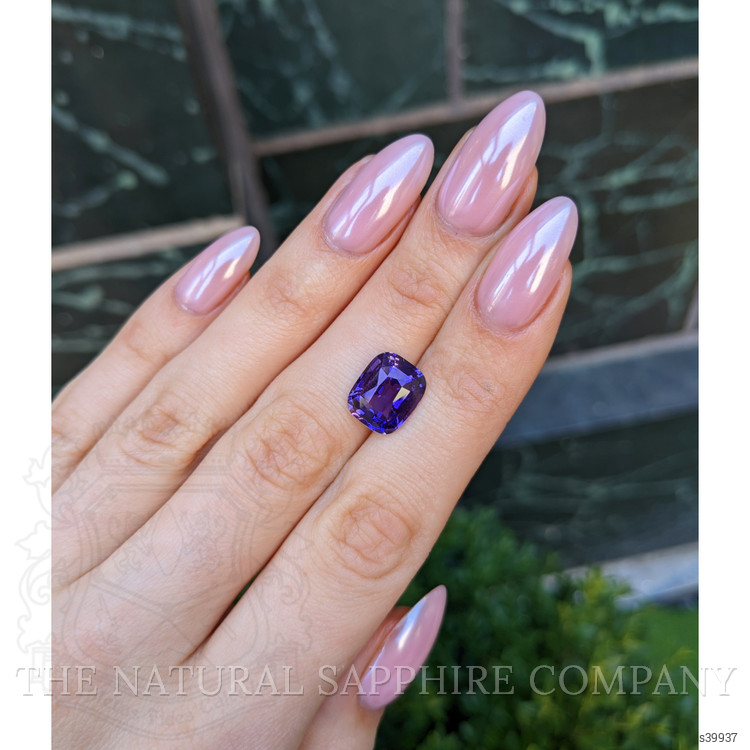 6.14 Ct. Purple Sapphire from Madagascar