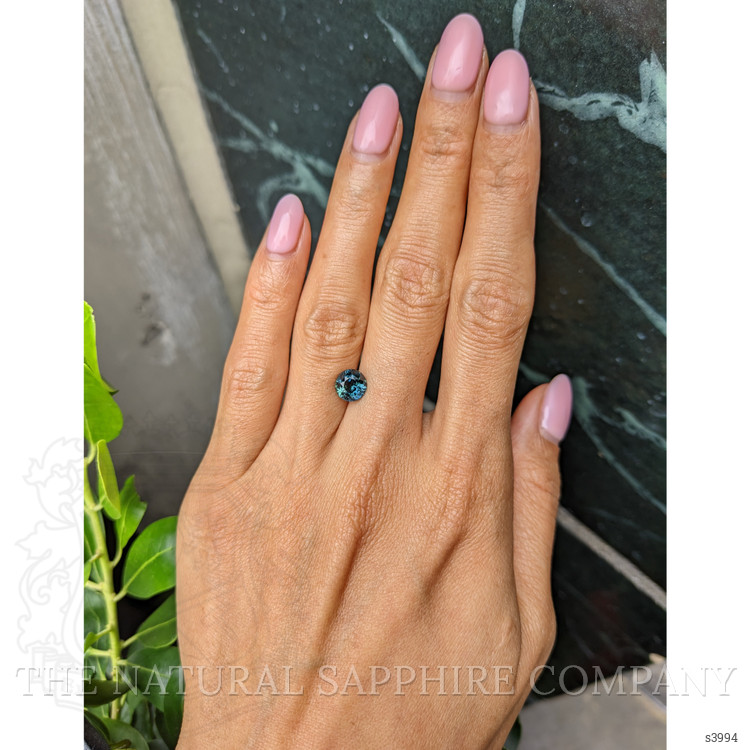 2.03 Ct. Bluish Green Sapphire from Madagascar