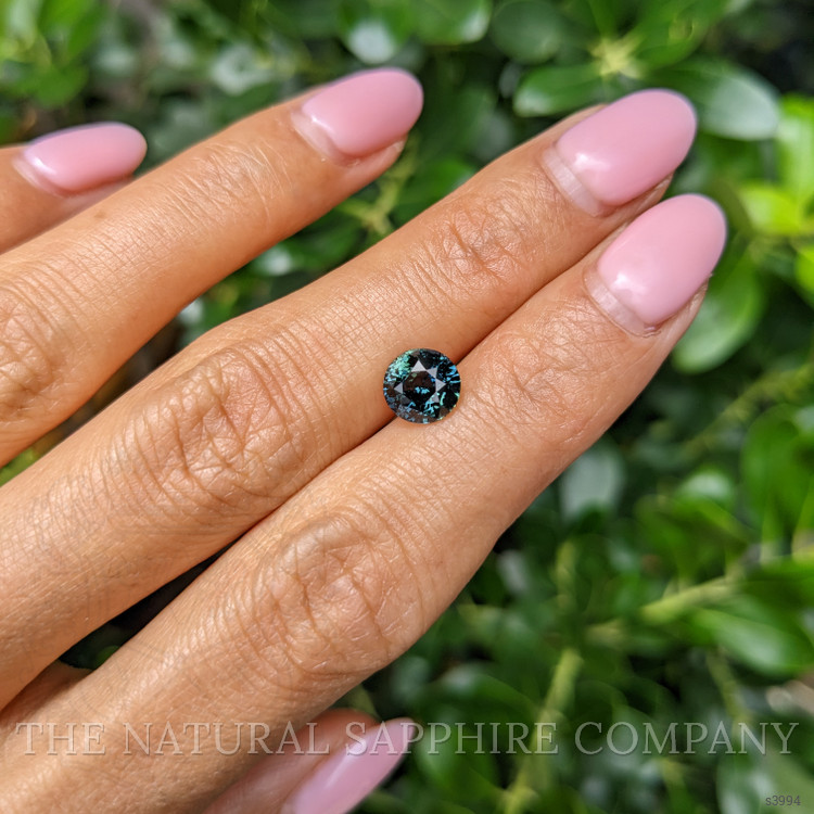 2.03 Ct. Bluish Green Sapphire from Madagascar