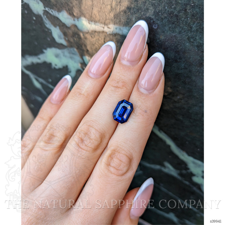 5.86 Ct. Blue Sapphire from Ceylon (Sri Lanka)