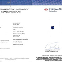6.01 Ct. Blue Sapphire from Ceylon (Sri Lanka) Pdf