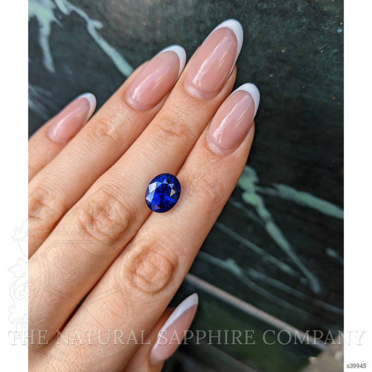 6.01 Ct. Blue Sapphire from Ceylon (Sri Lanka)