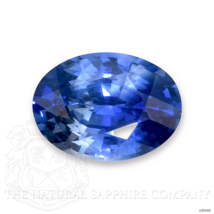 4.13 Ct. Blue Sapphire from Ceylon (Sri Lanka)