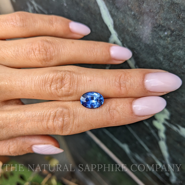 3.70 Ct. Blue Sapphire from Ceylon (Sri Lanka)