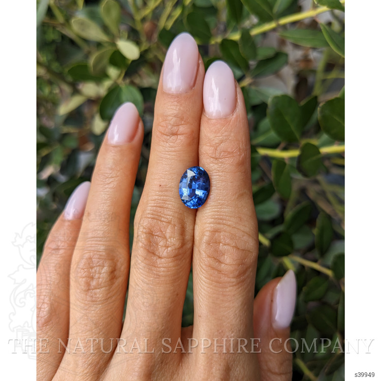 3.70 Ct. Blue Sapphire from Ceylon (Sri Lanka)