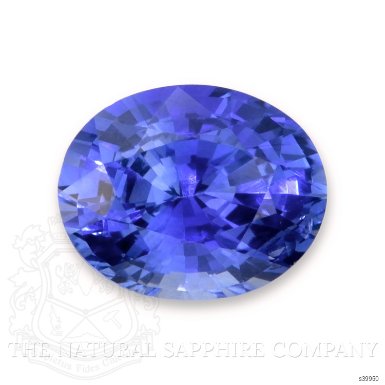 4.13 Ct. Blue Sapphire from Ceylon (Sri Lanka)