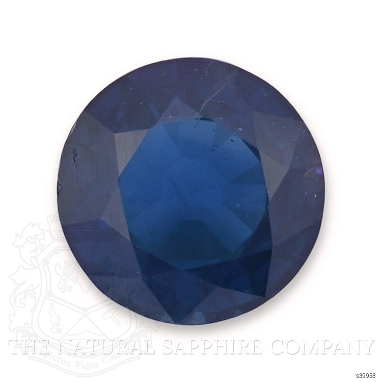 2.06 Ct. Blue Sapphire from Ceylon (Sri Lanka)