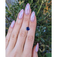 2.06 Ct. Blue Sapphire from Ceylon (Sri Lanka) Life Style