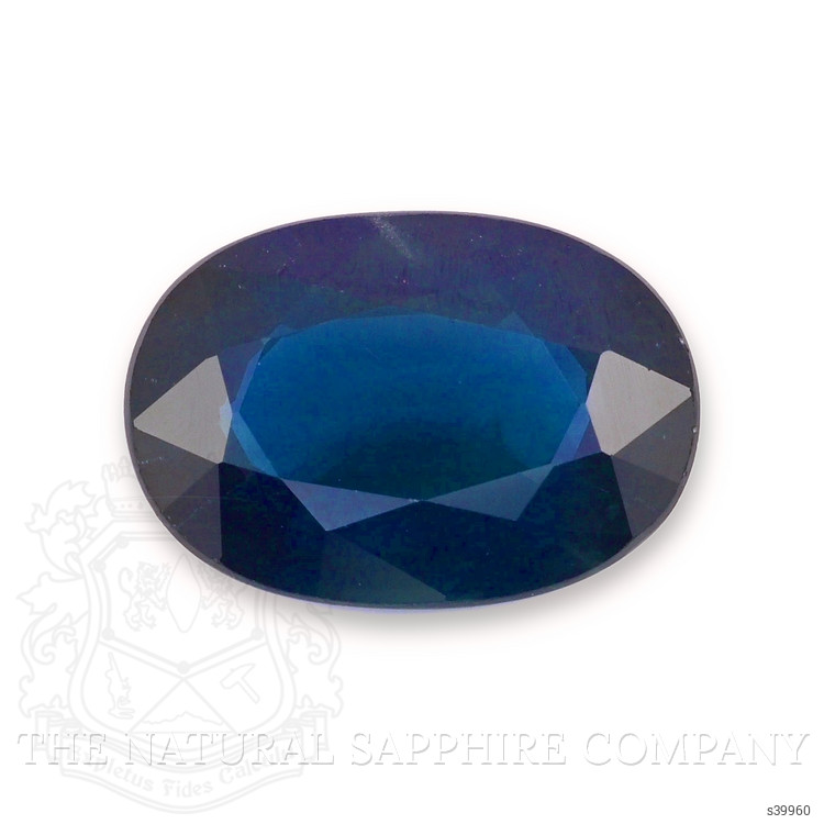 3.42 Ct. Blue Sapphire from Ceylon (Sri Lanka)