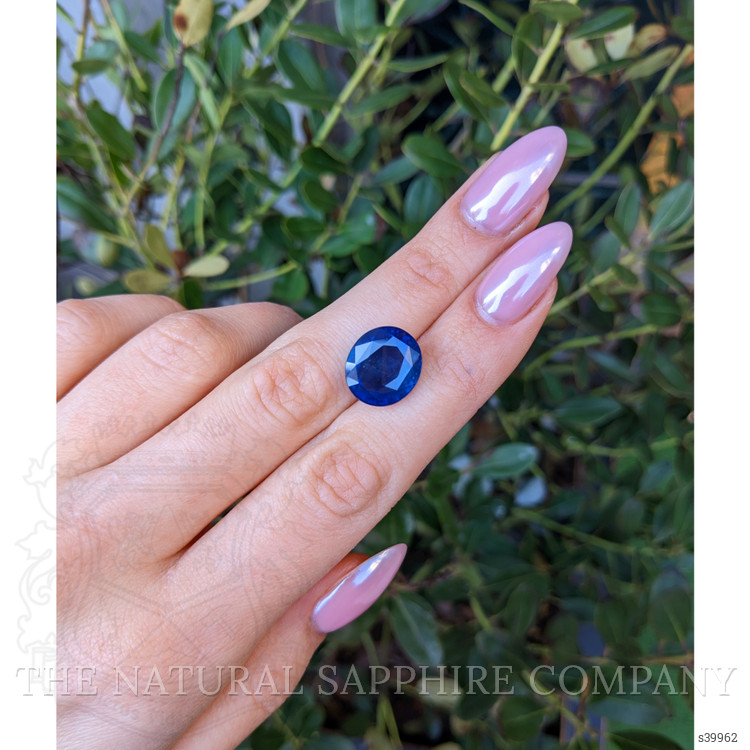 12.45 Ct. Blue Sapphire from Ceylon (Sri Lanka)