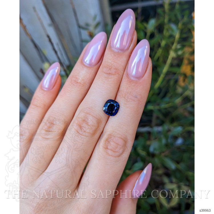 3.25 Ct. Blue Sapphire from Ceylon (Sri Lanka)