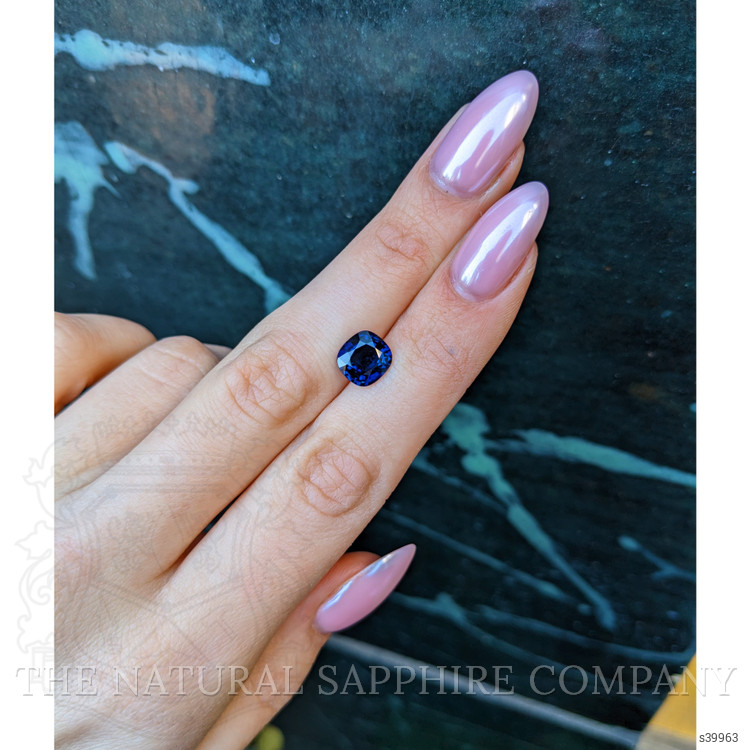 3.25 Ct. Blue Sapphire from Ceylon (Sri Lanka)