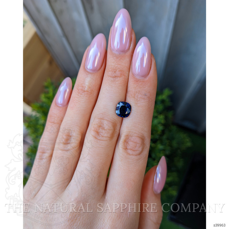 3.25 Ct. Blue Sapphire from Ceylon (Sri Lanka)