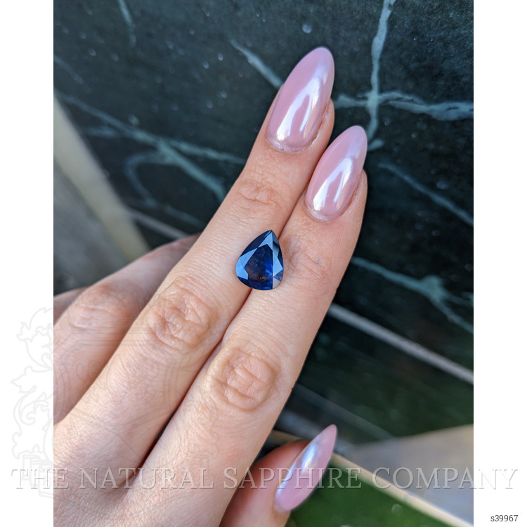 5.22 Ct. Blue Sapphire from Ceylon (Sri Lanka)