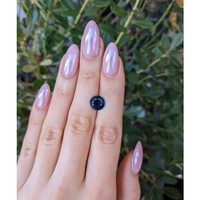 4.17 Ct. Blue Sapphire from Ceylon (Sri Lanka) Life Style