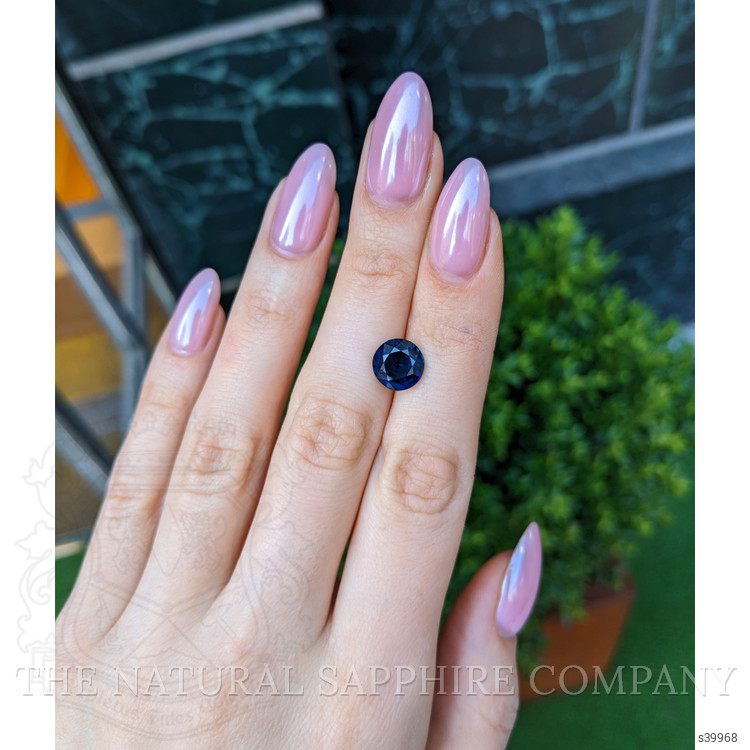 4.17 Ct. Blue Sapphire from Ceylon (Sri Lanka)