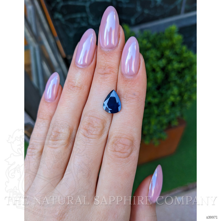 4.70 Ct. Blue Sapphire from Ceylon (Sri Lanka)