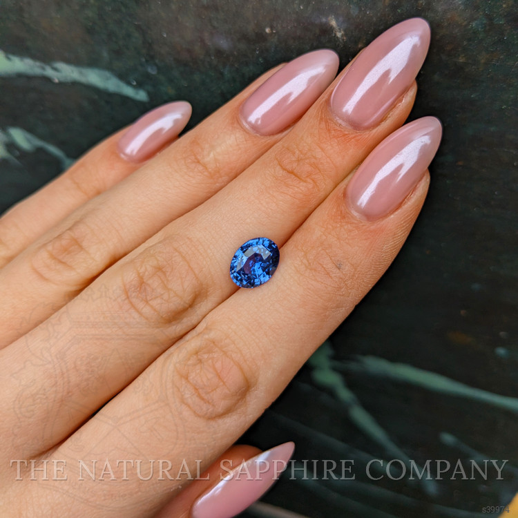 3.05 Ct. Blue Sapphire from Ceylon (Sri Lanka)