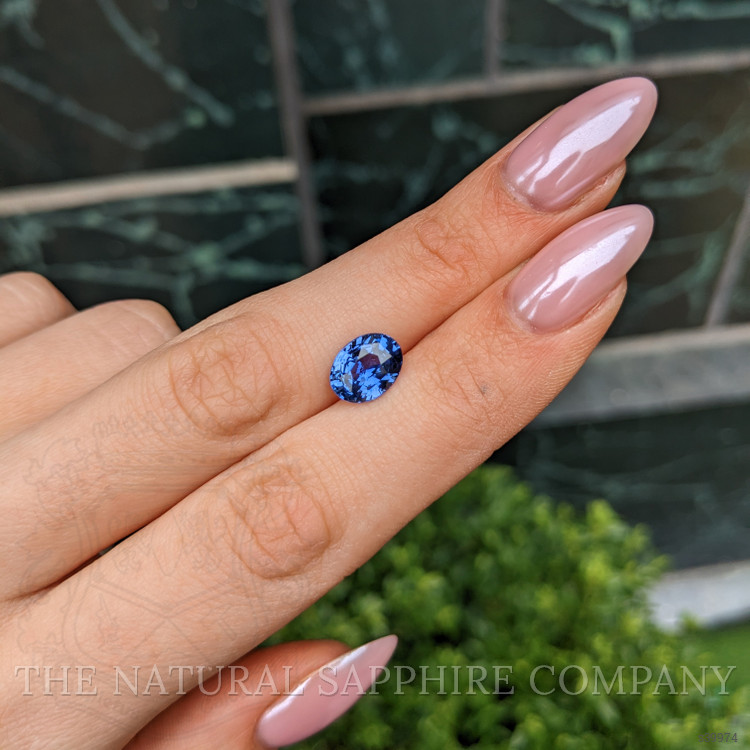 3.05 Ct. Blue Sapphire from Ceylon (Sri Lanka)