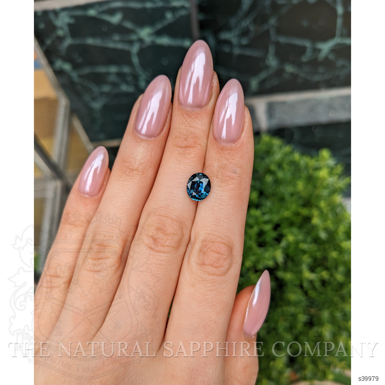 3.00 Ct. Greenish Blue Sapphire from Madagascar