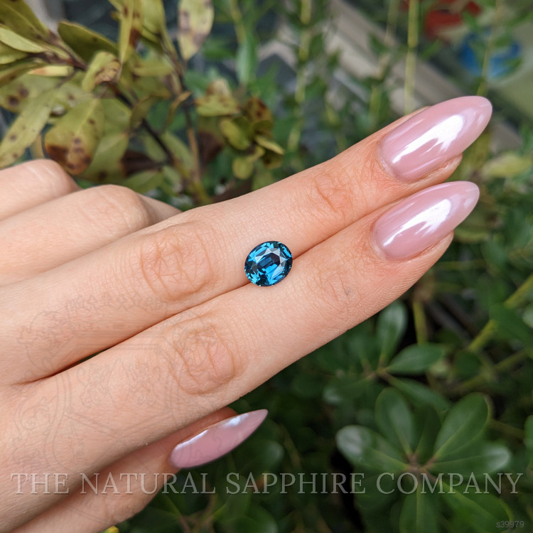 3.00 Ct. Greenish Blue Sapphire from Madagascar