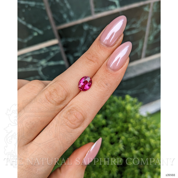 3.04 Ct. Pink Sapphire from Ceylon (Sri Lanka)