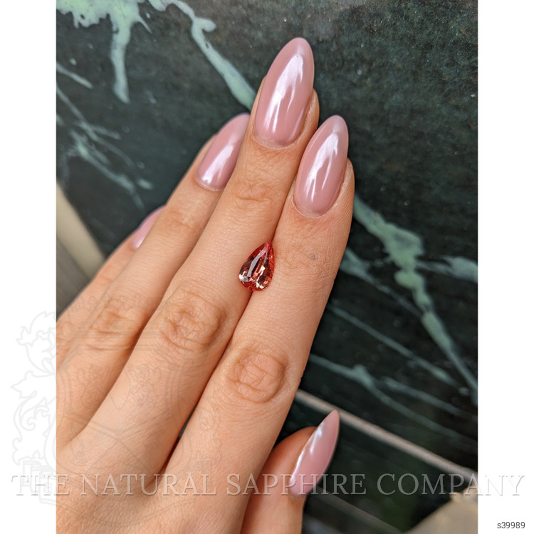 2.55 Ct. Padparadscha Sapphire from Ceylon (Sri Lanka)