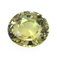 1.17 Ct. Yellowish Green Sapphire from Tanzania Video