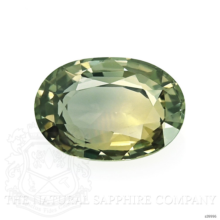 1.06 Ct. Yellowish Green Sapphire from Tanzania